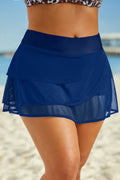 Elastic Waist Swim Skirt - Hovatok