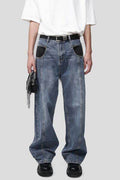 Mid Rise Waist Jeans with Pockets - Hovatok