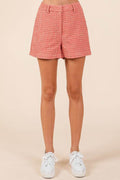 Mittoshop Tweed Classic Shorts with Side Pockets - Hovatok