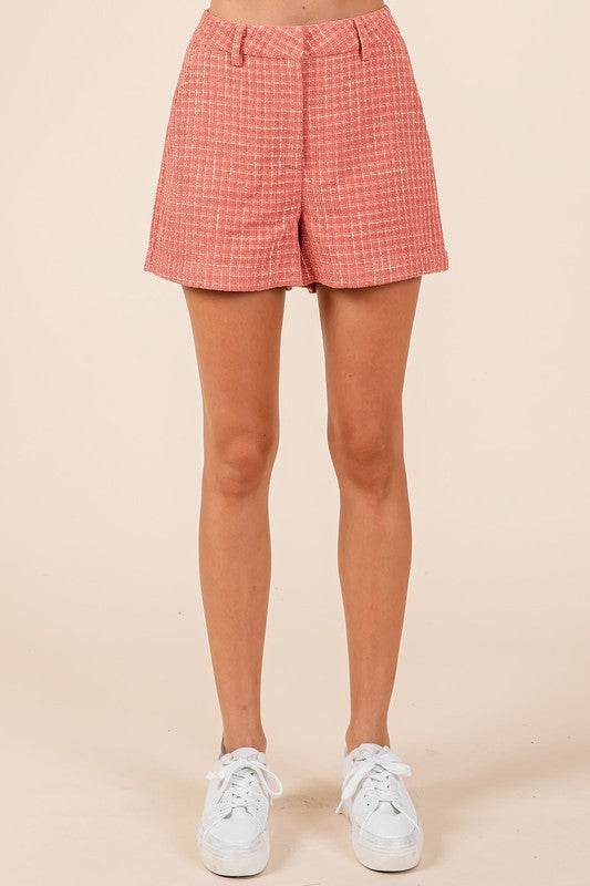 Mittoshop Tweed Classic Shorts with Side Pockets - Hovatok