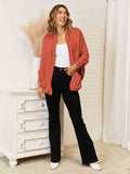 Angel Wings Open Front Cardigan with Pockets - Hovatok