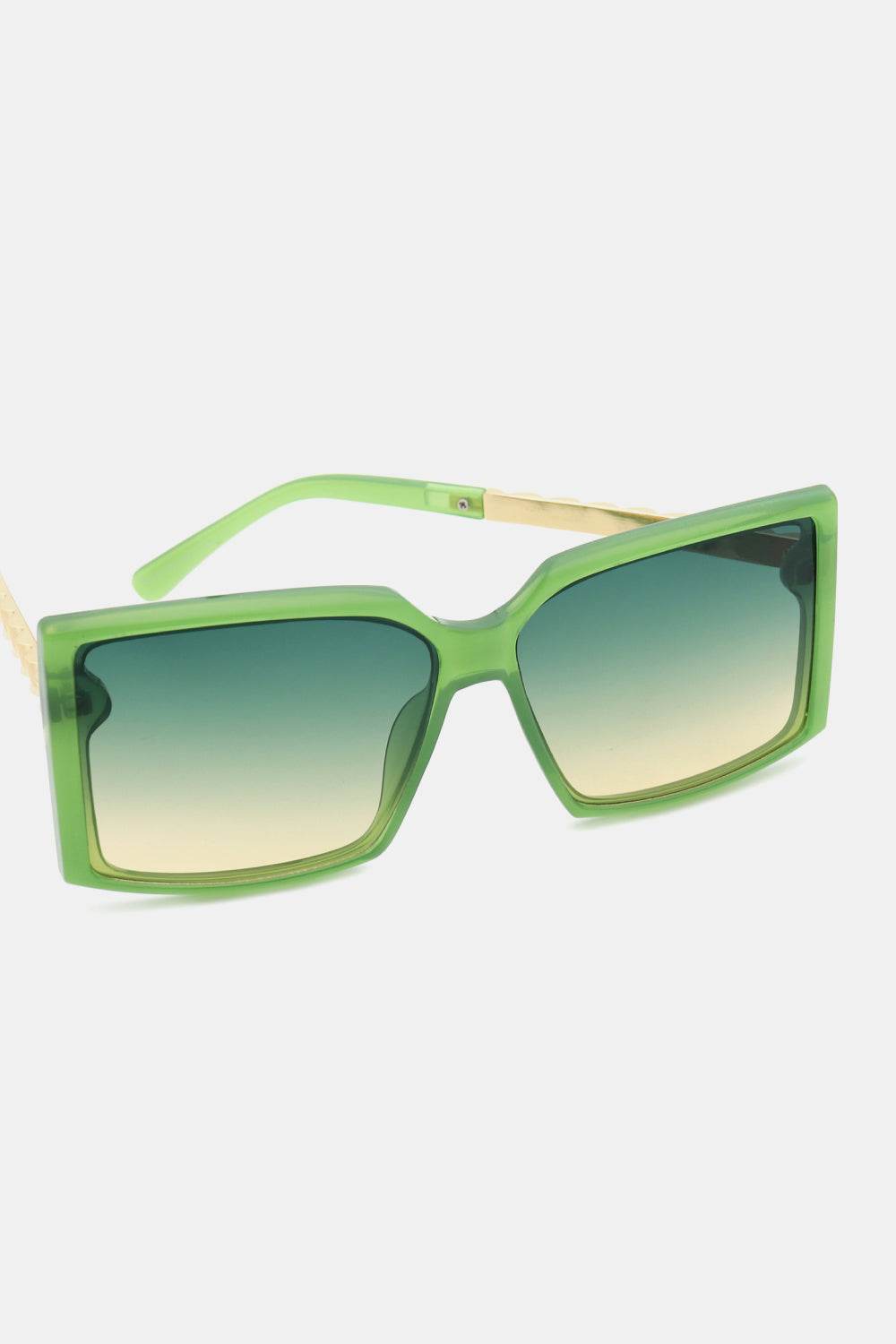 Polycarbonate Frame Square Sunglasses - Hovatok