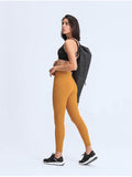 Millennia Wide Waistband Leggings with Pockets - Hovatok