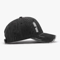 Distressed Adjustable Cotton Baseball Cap - Hovatok