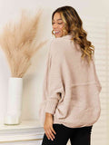 Angel Wings Open Front Cardigan with Pockets - Hovatok