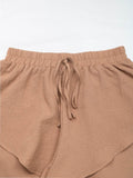 Perfee Tied Layered Shorts - Hovatok