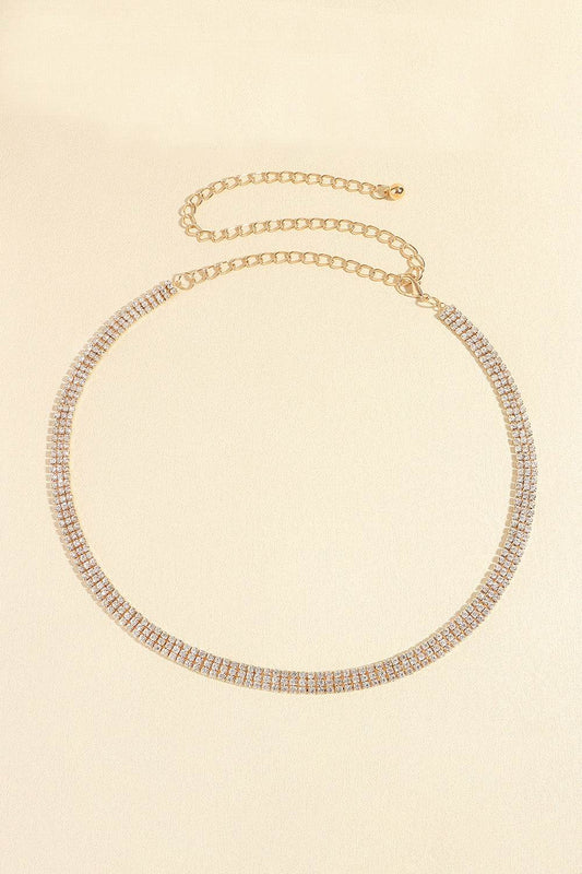 Rhinestones Alloy Belt - Hovatok
