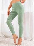 Ribbed Detail Leggings - Hovatok