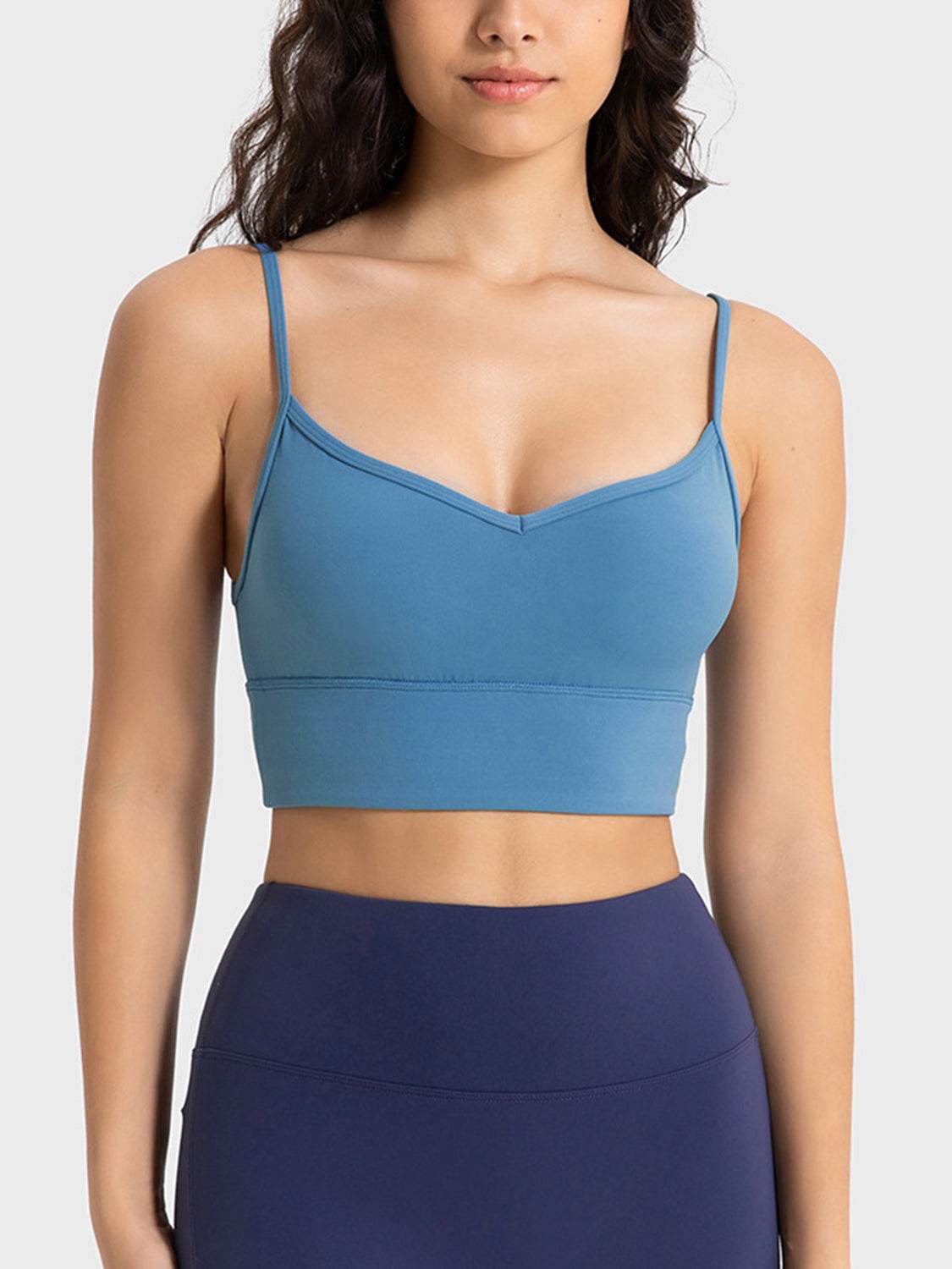 Millennia Spaghetti Strap Sport Bra - Hovatok