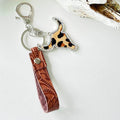 Rhinestone Bull Keychain - Hovatok