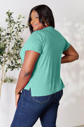 Basic Bae Full Size Round Neck Short Sleeve T-Shirt - Hovatok