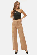 RISEN Full Size High Rise Wide Leg Cargo Jeans - Hovatok