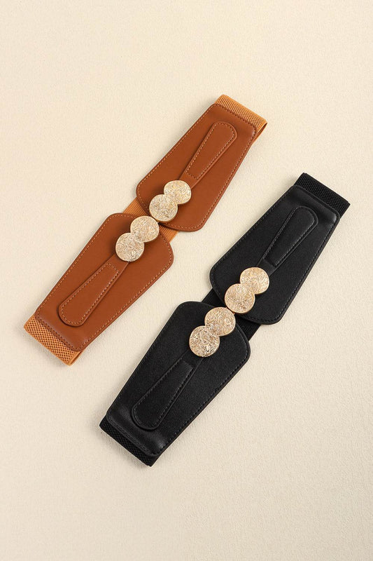 Alloy Buckle Elastic Belt - Hovatok