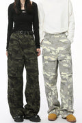 Men's Camouflage Straight Cargo Jeans - Hovatok