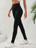 Wide Waistband Leggings - Hovatok