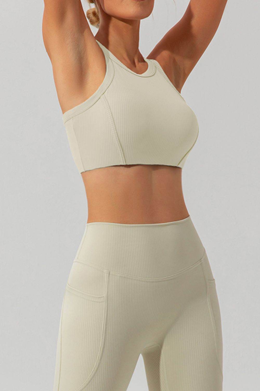 Round Neck Racerback Active Tank - Hovatok