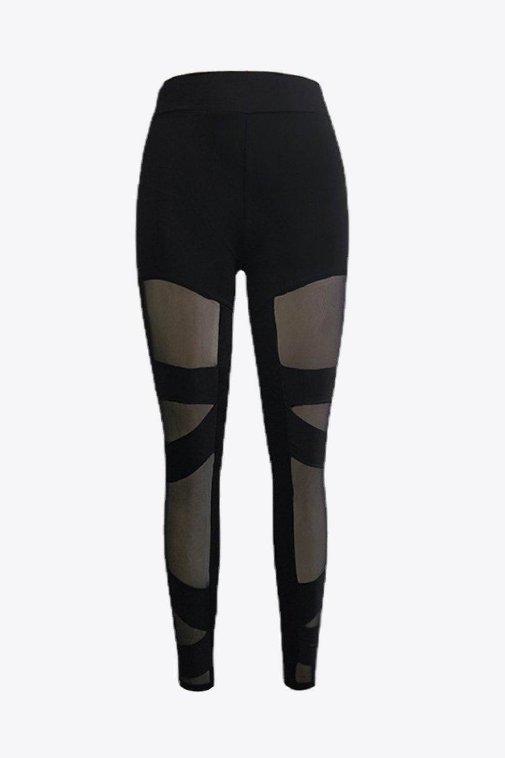 Spliced Mesh Leggings - Hovatok