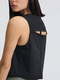 Millennia Round Neck Cropped Active Tank - Hovatok