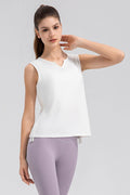 Notched Wide Strap Active Tank - Hovatok