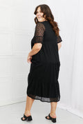 P & Rose Lovely Lace Full Size Tiered Dress - Hovatok