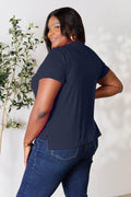 Basic Bae Full Size Round Neck Short Sleeve T-Shirt - Hovatok