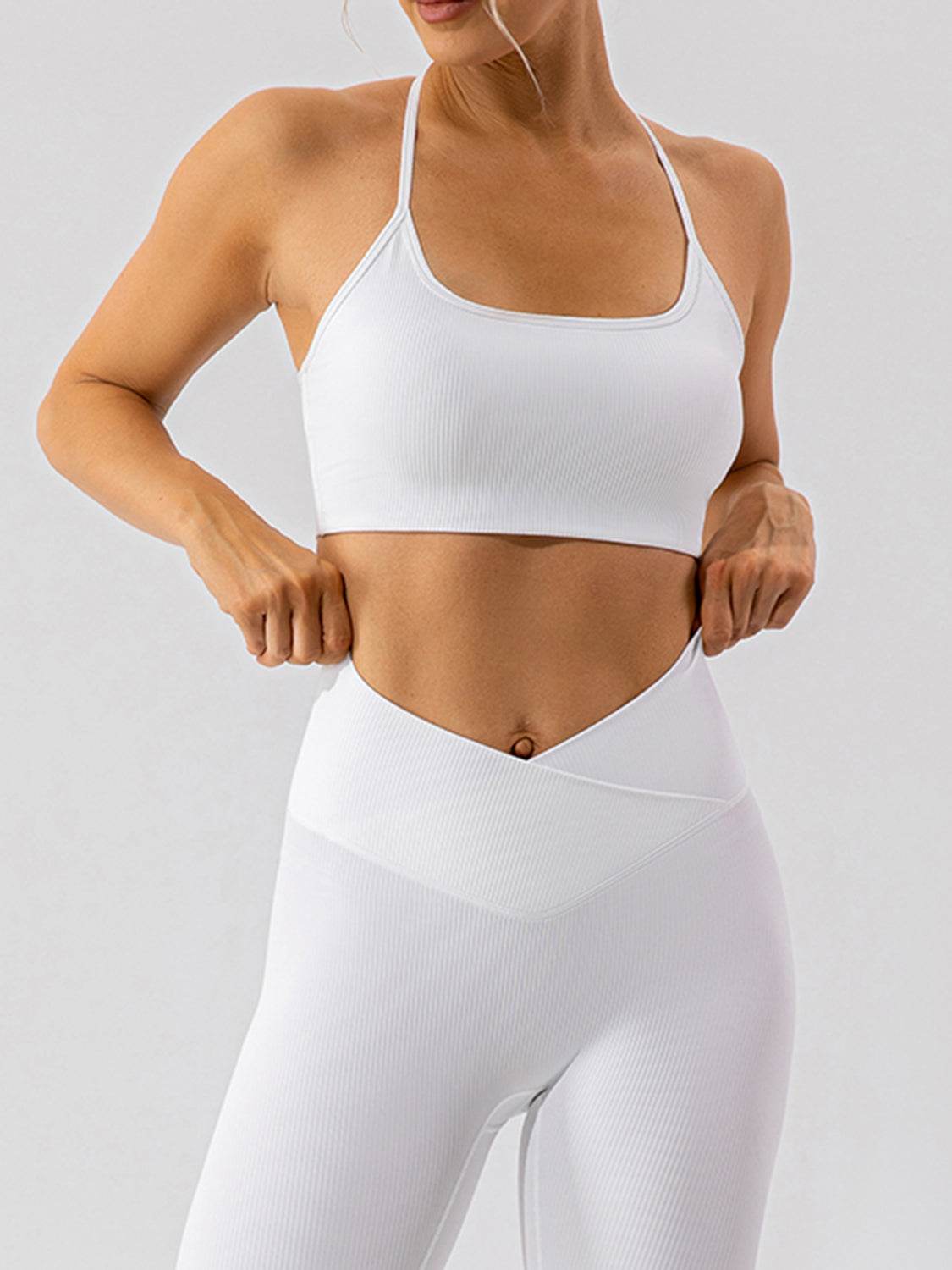 Spaghetti Strap Active Bra - Hovatok