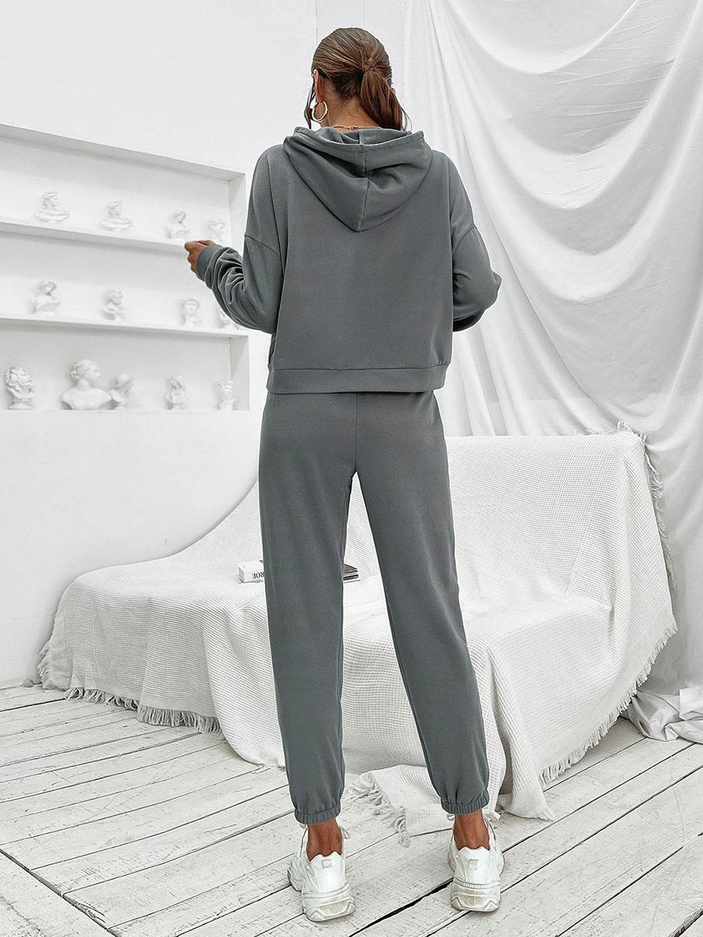 Ivy Lane Sports Hoodie and Joggers Set - Hovatok