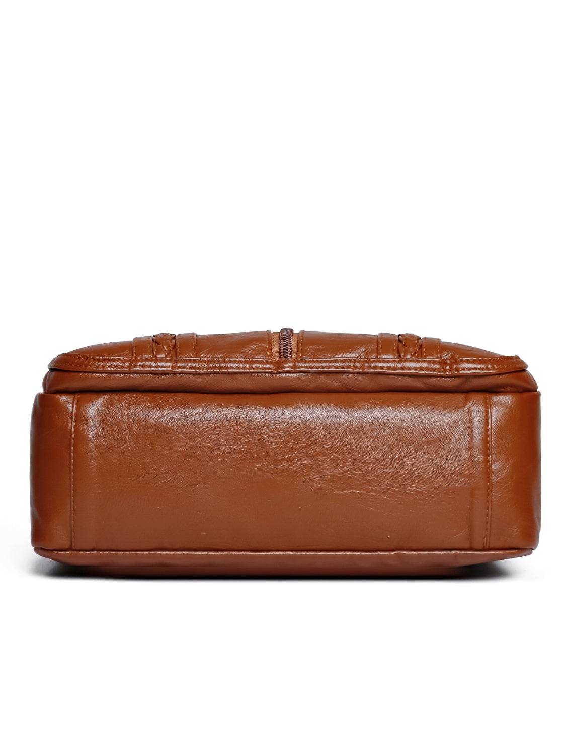 PU Leather Adjustable Strap Shoulder Bag - Hovatok