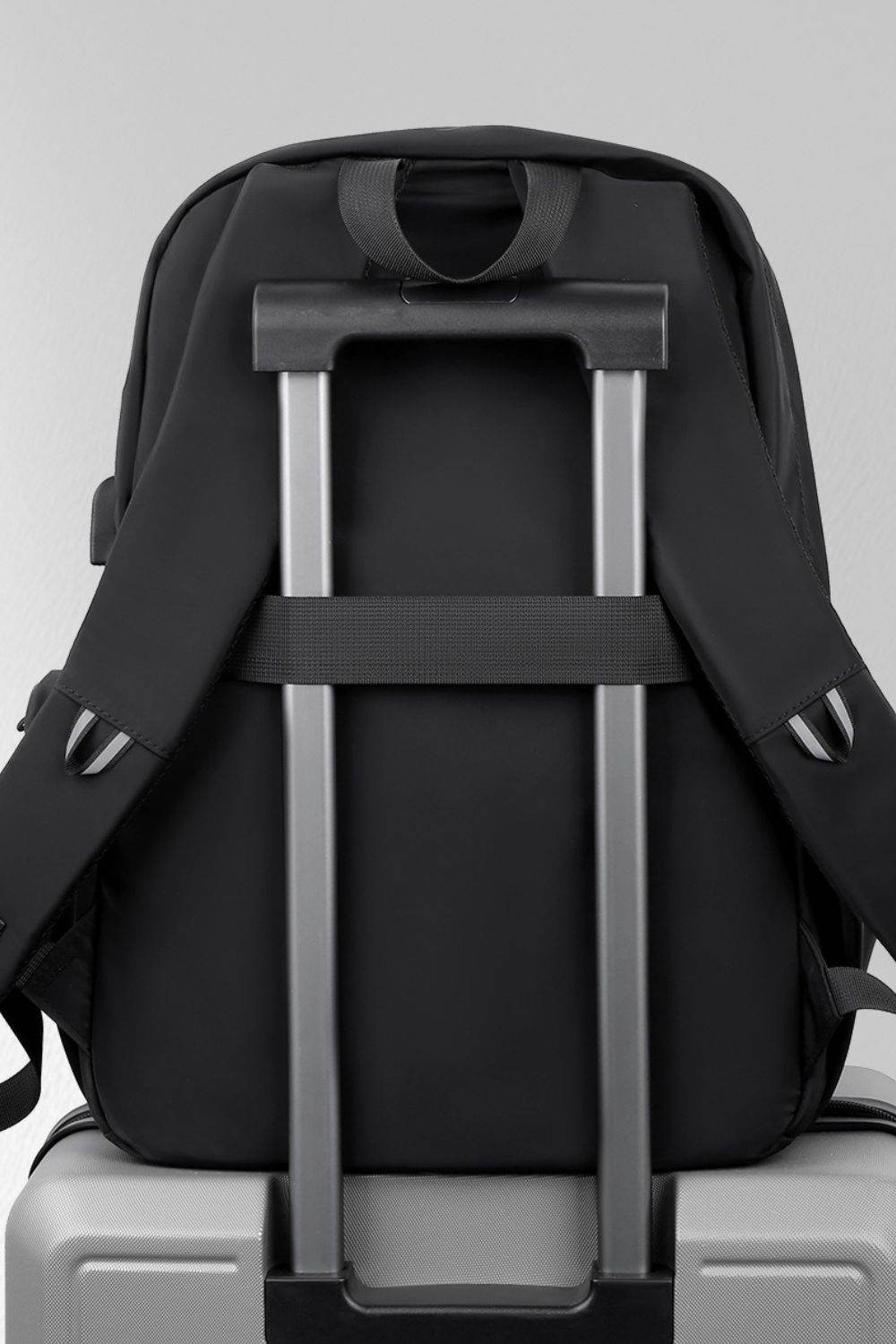 Multi-Pockets Solid Color Backpack Bag - Hovatok