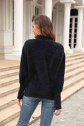 Angel Wings Turtle Neck Long Sleeve Pullover Sweater - Hovatok