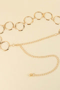 Circle Ring Chain Belt - Hovatok