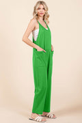 Culture Code Full Size Sleeveless Jumpsuit with Pockets - Hovatok