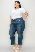 Judy Blue Full Size Tummy Control High Waist Slim Jeans - Hovatok