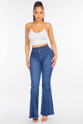 American Bazi High Waist Curvy Flare Jeans - Hovatok