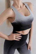 Gradient Sports Bra and Leggings Set - Hovatok