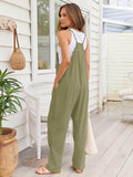V-Neck Spaghetti Strap Jumpsuit - Hovatok