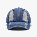 Distressed Cotton Baseball Cap - Hovatok