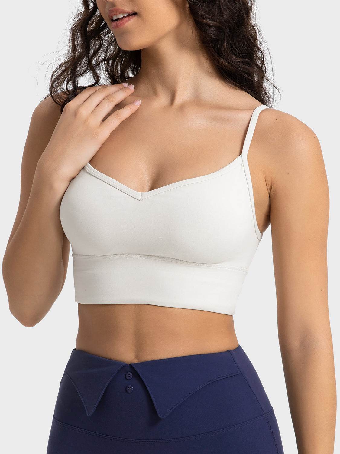 Millennia Spaghetti Strap Sport Bra - Hovatok