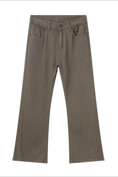 Mid Rise Jeans with Pockets - Hovatok