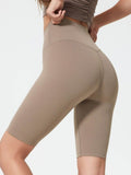 Millennia High Rise Wide Waistband Active Shorts - Hovatok