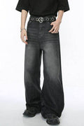 Wide Leg Jeans with Pockets - Hovatok