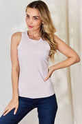 Basic Bae Full Size Round Neck Slim Tank - Hovatok