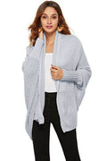 Angel Wings Open Front Batwing Sleeve Cardigan - Hovatok