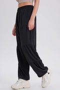 Basic Bae Drawstring Elastic Waist Ruched Joggers - Hovatok