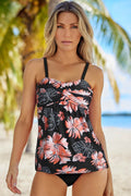 Full Size Adjustable Strap Tankini Set - Hovatok