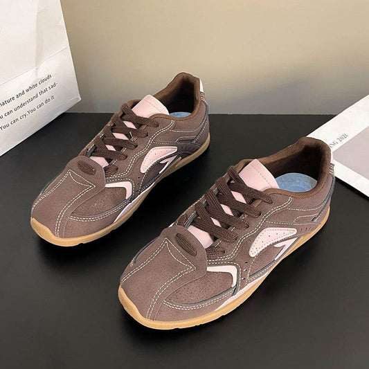 Contrast Flat Sneakers - Hovatok