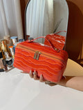 PU Leather Solid Color Wristlet - Hovatok