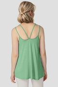 Basic Bae Bamboo Scoop Neck Double Spaghetti Straps Cami - Hovatok
