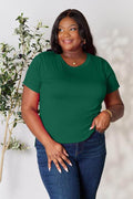 Basic Bae Full Size Round Neck Short Sleeve T-Shirt - Hovatok