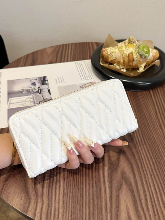 PU Leather Solid Color Wallet - Hovatok